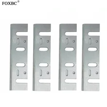 

FOXBC 110mm HSS Planer Blade for Makita 1911B 1912B 1002BA, Interskol Electric 110x29x3mm Planer Knife Tool 4PCS