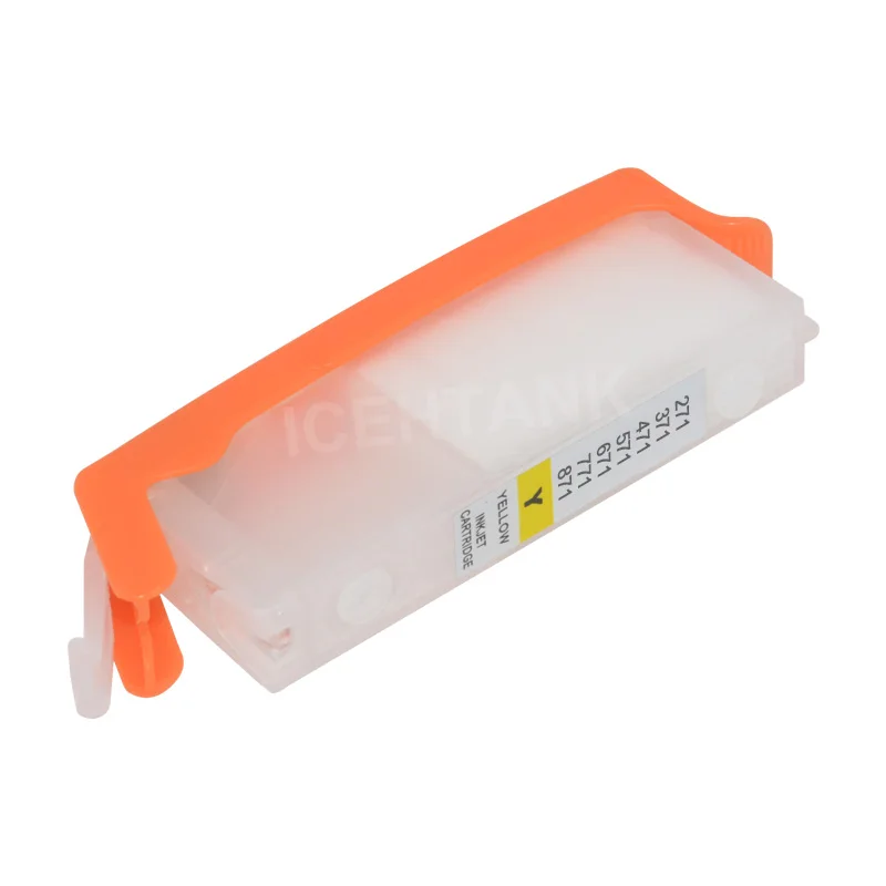ICEHTANK PGI 570 CLI 571 многоразовый картридж для принтера Canon PIXMA MG5750 MG5751 MG5752-Silver MG5753-Silver MG6850