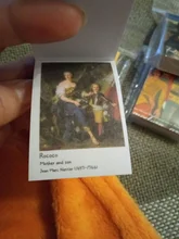 Pegatinas de arte Retro de Mona Lisa, pegatinas de palo de bala para colección de recortes de museo Van Gogh, etiquetas decorativas de papel japonés con collage