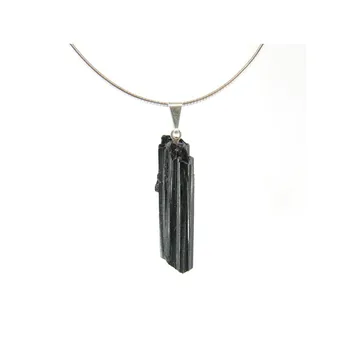 

Rough Black Tourmaline pendant Brazil quality Extra stone 100% Natural Protection gems gem Piedras