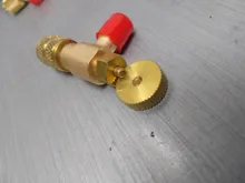 Válvula de seguridad R410A R22 para aire acondicionado, conector de acoplamiento rápido para climatizador, 2 uds.