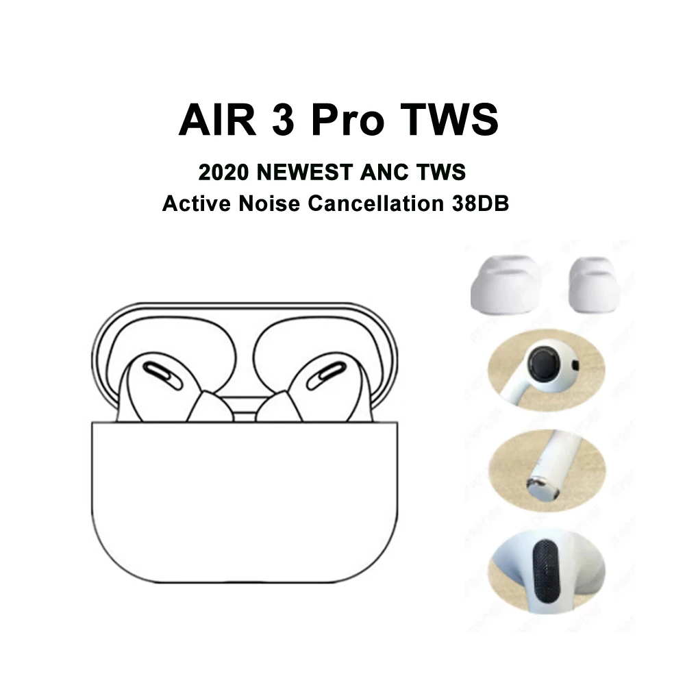 AB1562a Bluetooth Active Noise Cancellation Hybrid ANC Earbuds Rename GPS Metal Hinge Real Metal Vents Wireless Earphones