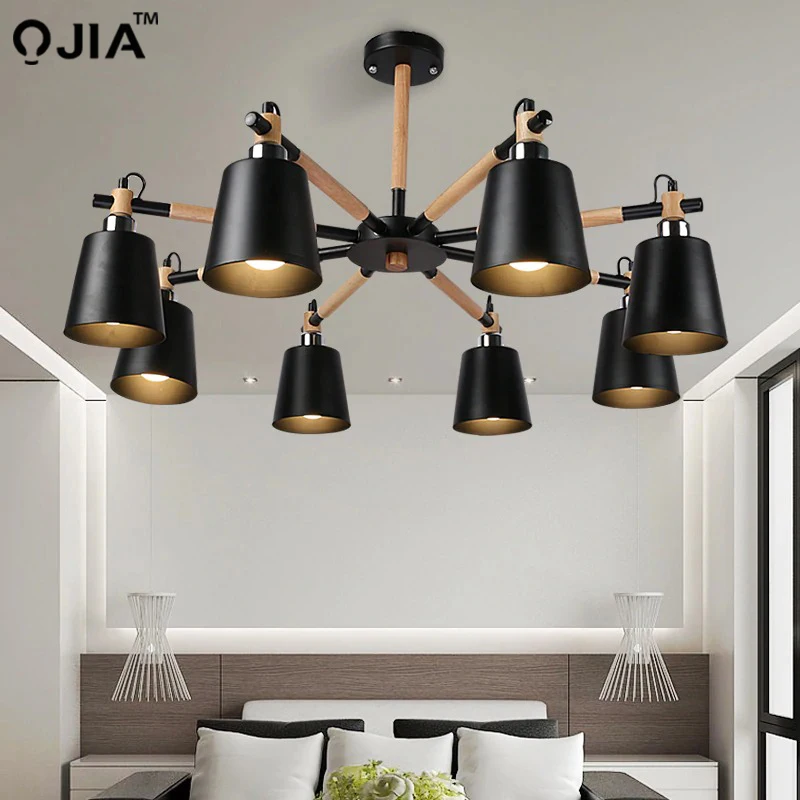 Люстра белого и черного цвета бесплатная доставка|chandeliers for bedrooms|chandeliers free