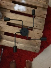Ceiling-Lights Lampara Loft Nordic-Pipe Bedroom Retro Vintage Techo Iron for Living-Room