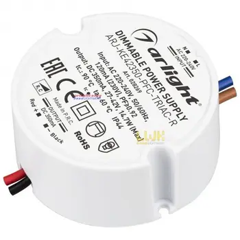 

Power supply arj-ke42350-pfc-triac-r (15W, 350ma) 1 PCs Arlight 028269