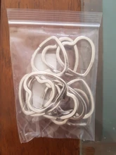 Más barato Mezclar 10 unids/pack ronda/corazón/Flor llaveros de Metal llavero con anilla Split anillos Unisex llavero accesorios DIY