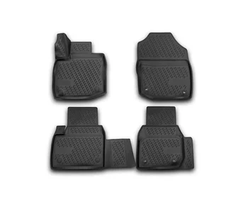 

Floor mats for Honda Civic 5D 01/2012- hatchback car interior protection floor from dirt guard car styling tuning decoration