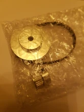 Polea de correa de distribución GT2, 60 dientes, reducción de 20 dientes, 3:1/1:3, accesorios de impresora 3D, ancho de correa de 6mm, diámetro de 5, 8 y 10mm