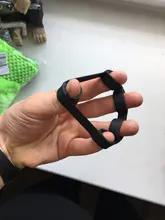 Pinza de mano de silicona expansor de dedo, ejercitador de fuerza de muñeca, bandas de resistencia del deportista para Fitness