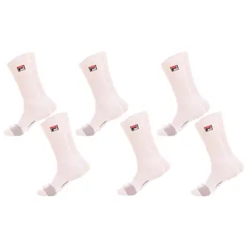 

Pack 6 pairs socks cool max ROW in white color
