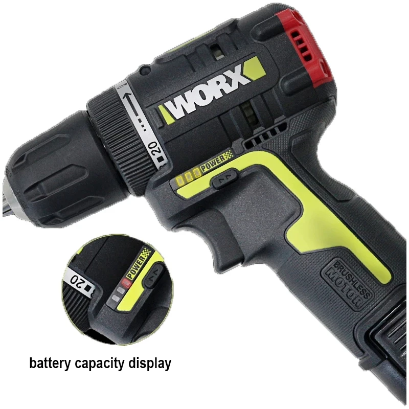 WORX WU130 professional tool 12V Brushless motor
