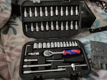 Socket-Set Repair-Tool-Kits WORKPRO Car-Bicycle-Repair Home for 1/4-