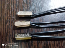 KSD9700 5A250V 40 ~ 120 grados Celsius (N O Interruptor de temperatura de disco bimetálico, soporte Protector térmico del termostato, normalmente abierto