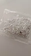 200 Uds pequeña Mini alfileres con ojetes Eyepins ganchos ojales tornillo roscado oro rodio cierres ganchos para la fabricación de la joyería DIY resultados
