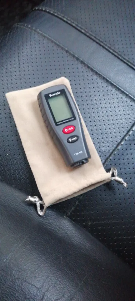 Отзыв о товаре Тестер толщины покраски Yunombo YNB-100, Цифровой измеритель толщины покраски автомобиля с руководством на русском и английском языке от пользователя К***с