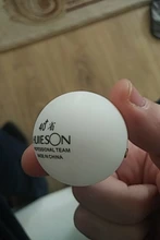 Pelota de tenis de mesa fija profesional con agujeros de bronce, Robot de entrenamiento, de repuesto, para Ping Pong