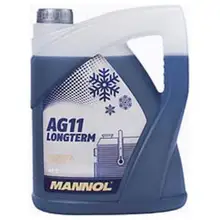 MANNOL Антифриз Longterm AG11 синий(5 л)(концентрат) 2031/7146