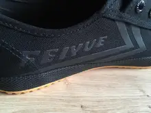 DAFUFEIYUE-zapatillas de deporte originales para hombre y mujer, zapatos clásicos de artes marciales, Taichi, Taekwondo, Wushu, Kungfu, suaves y cómodos, color negro