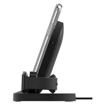 

Boost Up Wireless charging Dock with USB port--by 5W / 1 A, for iPhone 11, 11 Pro / Pro Max, XS / XS Max, XR, X and Apple Wat