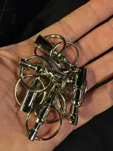 Llavero extraíble de liberación rápida, llavero desmontable, accesorio de bloqueo, llavero, herramienta para exteriores