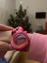 16 nuevos estilos animales reloj de niños chico bebé tiempo de aprender zorro juguete Fox/gato/ratón/Mono/araña/pájaro reloj para chico cumpleaños regalo