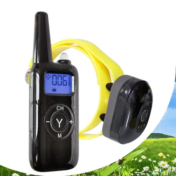 

10 PCS Shock or Vibrate or Light or Sound mode Rechargeable Waterproof Dog Training Collar WBDHLSP