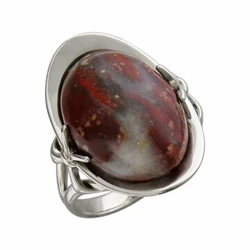 

Esthete ring with sunny stone made of silver