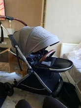 Cochecito de bebé 3 en 1, carrito de bebé ligero con marco de aluminio de paisaje alto, con asiento de coche para recién nacido, sin impuestos en la UE Coballe