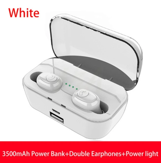 Красный 30 шт. G6S TWS Bluetooth наушники 8D стерео беспроводные Игровые наушники водонепроницаемый гарнитура светодиодный дисплей 3500 мАч зарядная коробка - Цвет: Красный