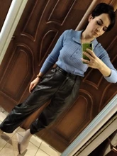 Aphixta-Botas de tacón de hoja de Metal para mujer, Botines de tacón de aguja, de tela elástica, puntiagudas