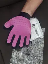 Oauee-guante de lana para gatos, cepillo de pelo para mascotas, peine, guante para masaje para limpieza de perros y animales