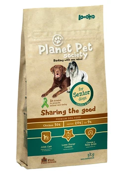

Planet Pet Chicken & Rice for senior dogs for elderly dogs chicken/Rice-3 kg x piece