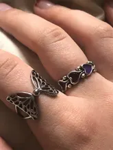 HUANZHI-anillos de corazón de Metal de amor para mujer y niña, joyería de fiesta de color barroco Vintage, personalidad, novedad de 2020