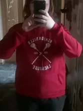 Sudadera con capucha de Teen Wolf para hombre y mujer, ropa deportiva unisex con estampado de Lacrosse y McCall 11, Stilinski 24 y Lahey 14, jersey de chándal de la serie de anime disponible en color rojo