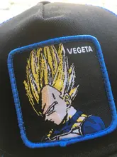 Gorra de malla con estampado de Dragon Ball para hombre y mujer, gorro de malla con estampado de Dragon Ball, Naruto, Goku, Snapback, Gorra de béisbol de algodón Hip Hop, unisex