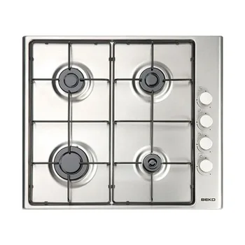 

Gas Hob BEKO HIZG64101SX 60 cm Stainless steel (4 Stoves)