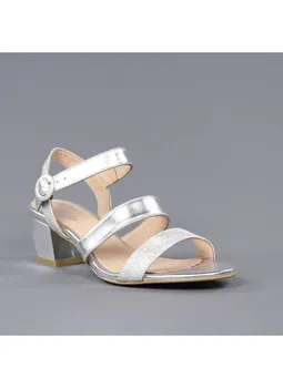 

Sandals silver tiras.0018