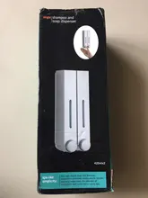 420ML Wall Mounted Bathroom Liquid Soap Dispenser Washing Lotion Hand Sanitizer