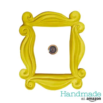 

Frame for the door peephole, like the one they had in the Monica and Rachel series. Inspired by FRIENDS