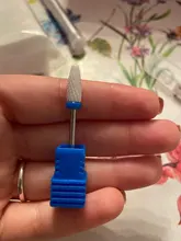 Taladro eléctrico para uñas, brocas de cerámica para limpieza de cutículas, fresa rotativa para manicura y pedicura