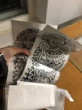 Flash-Tattoos Temporary-Tattoo-Sticker Size-Sleeve Tatoo Fake Waterproof Full-Arm Women