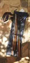 Trekking-Poles Walking-Stick Ultralight Carbon-Fiber AONIJIE Race Running Folding E4201