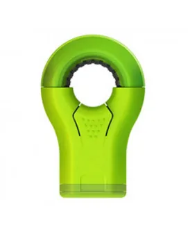 

ERASER AND SHARPENER COLOR GREEN MODEL SERVE RING BRAND SCRIPTUMM
