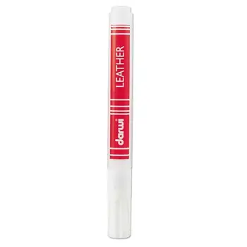 

Da0420013 marker leather for skin/leatherette, 6 ml. Darwi (010 White)