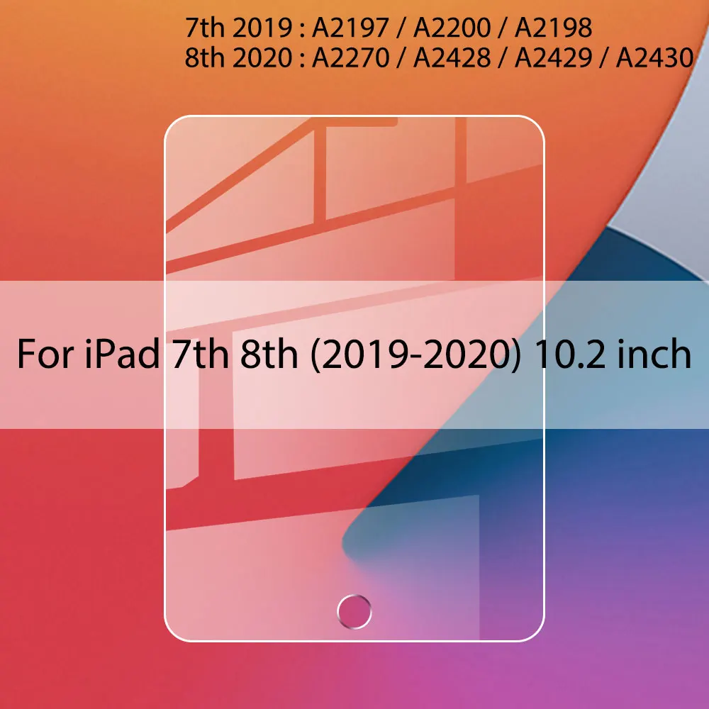 Tempered Glass Screen Protector For Ipad 10.2 9.7 10. 5 10.9 11 New Ipad 8 7 6 5 9 Air 5 4 3 2 Mini Glass Ipad 2022 2020 2021 touch screen pen for android Tablet Accessories