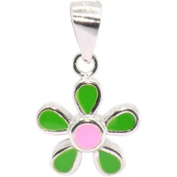 

Silver Wings pendant with enamel in silver