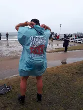 HOTMANGO Toalla Poncho de microfibra Surf playa traje de neopreno toalla cambiante bata de baño con capucha, deportes acuáticos actividades, adultos hombres mujeres