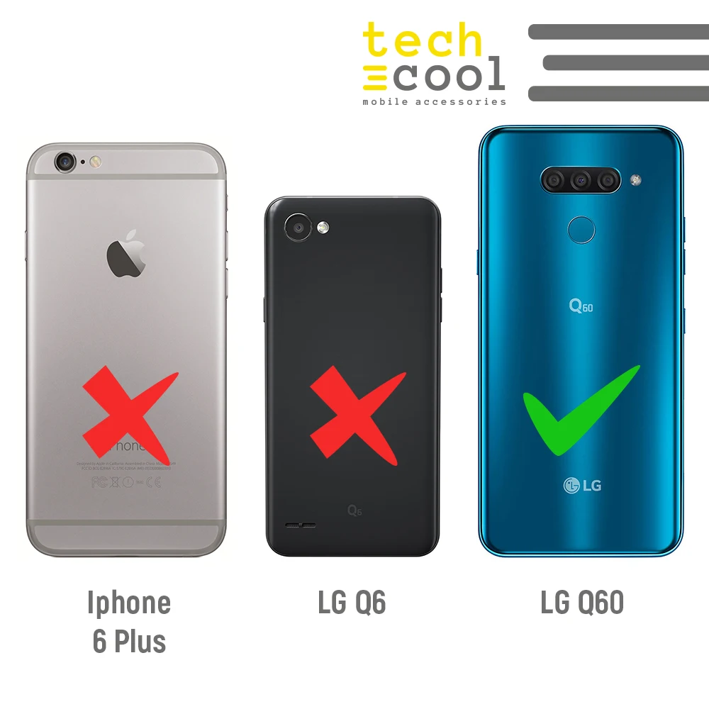 FunnyTech®Силиконовый чехол для LG Q60 L Game Boy screen Tetris