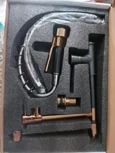 Crane-Tap Kitchen-Sink-Faucet Deck-Mounted Spring-Pull-Down Rose Cold-Water-Mixer Rozin
