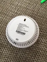 Tuya-Sensor de humo Zigbee inteligente, sistema de alarma de seguridad para el hogar, Notificación por App